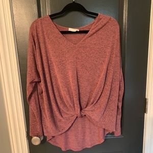 Tie knot shirt